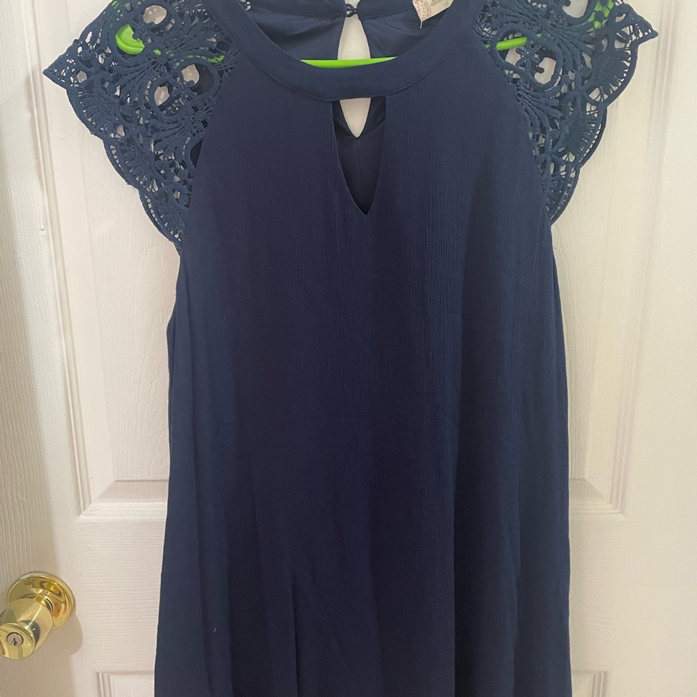 Navy alter’d state dress